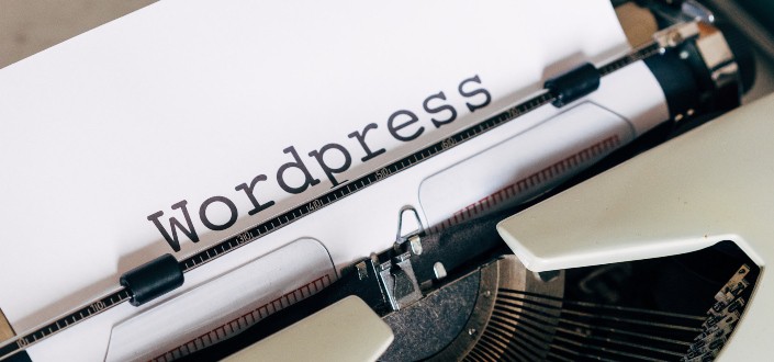 White Vintage Typewriter