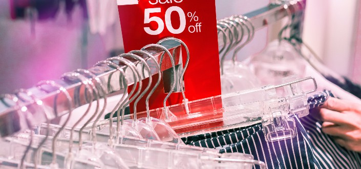 clothes on sale