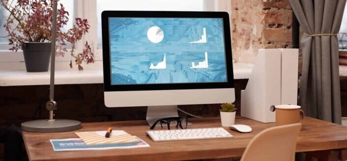 Simple Workspace at Home